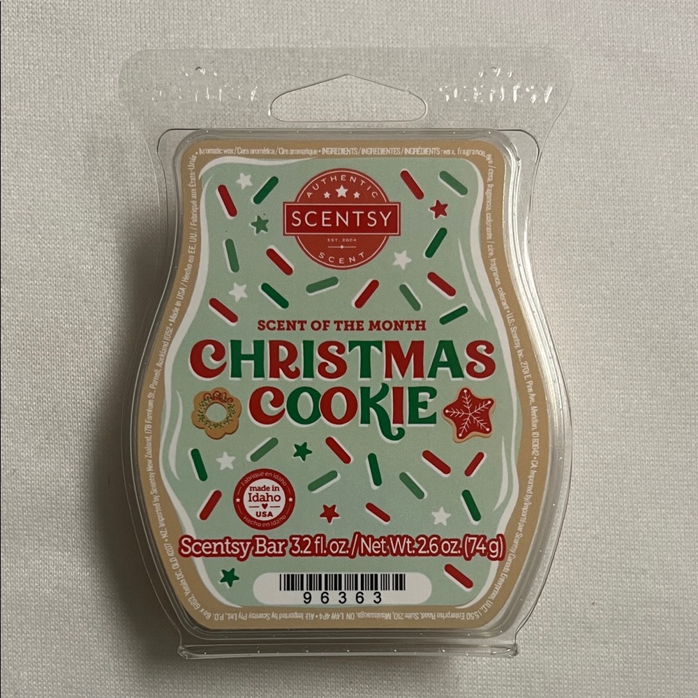 Scentsy Christmas Cookie Scent Bar